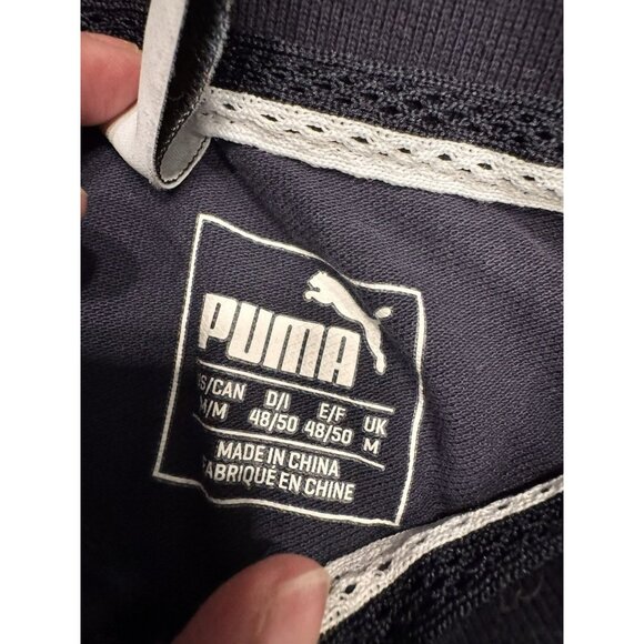 BMW Motrorsports Shirt Mens MED 1/4 Zip Polo Short sleeve Car Graphic - Picture 6 of 6